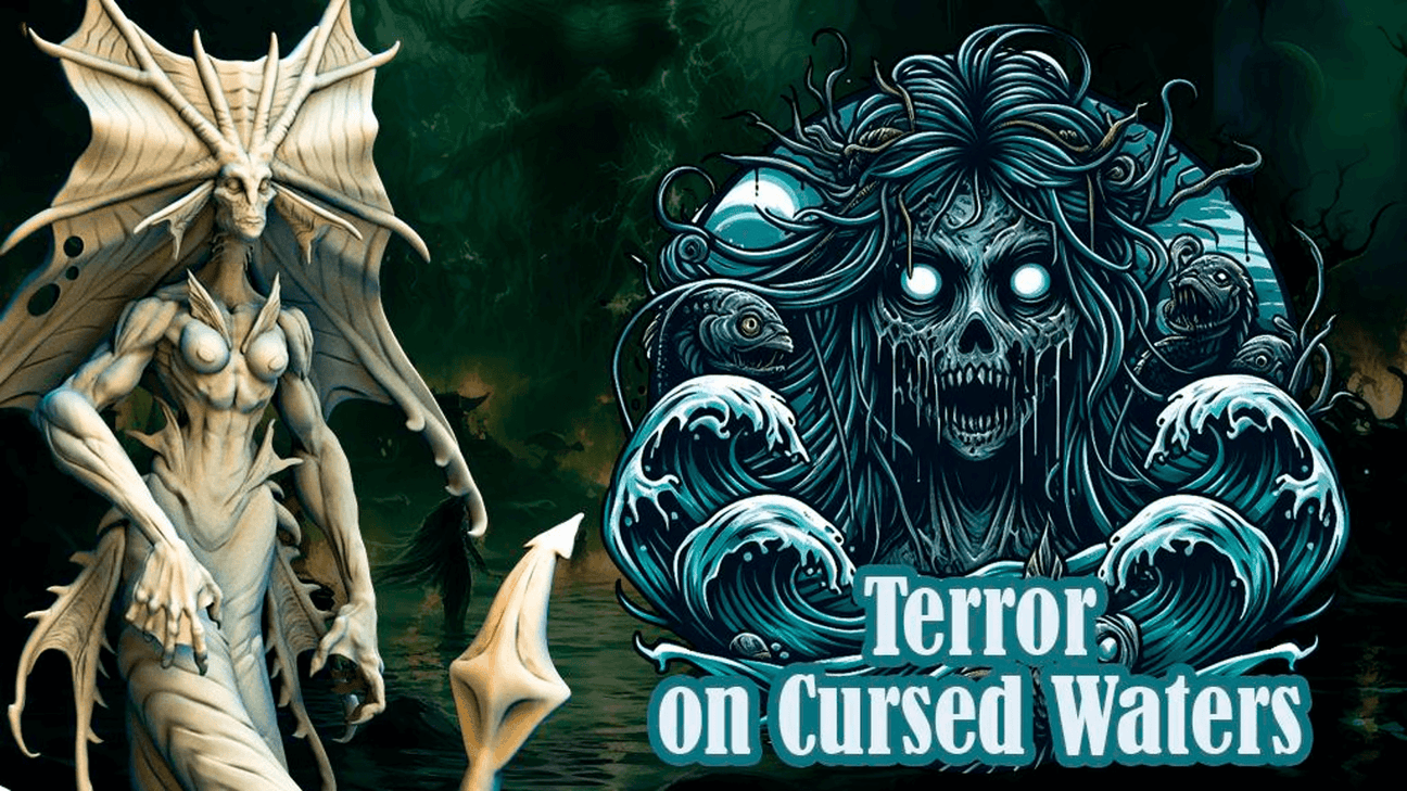 Terror on Cursed Waters Tabletop Miniaturen von Monolith Arts