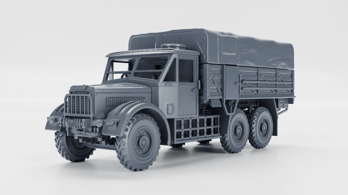 Albion-CX22-Artillerietraktor-WWII-Modell
