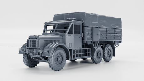 Albion-CX22-Artillerietraktor-WWII-Modell
