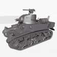 M3A1-Stuart-Satan-Flamethrower-WWII-Modell
