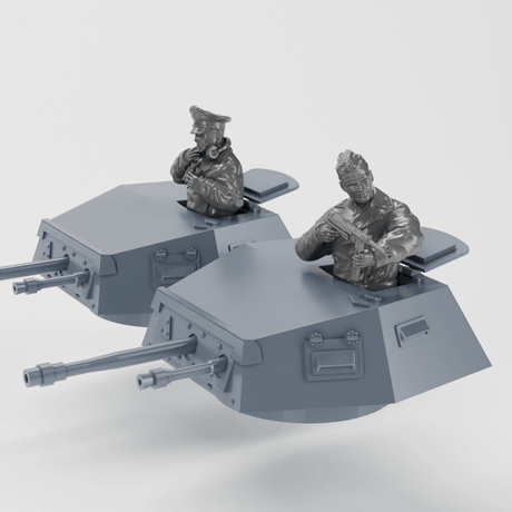 Crew für Deutscher Sd.Kfz. 231 8-Rad für Tabletop-Spiele