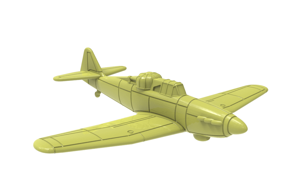 Boulton Paul Defiant Modell 1:200 für Tabletop-Spiele