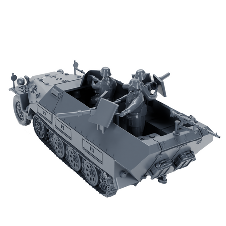 WWII-Sd-Kfz-251-16-Ausf-D-Tabletop-Modell
