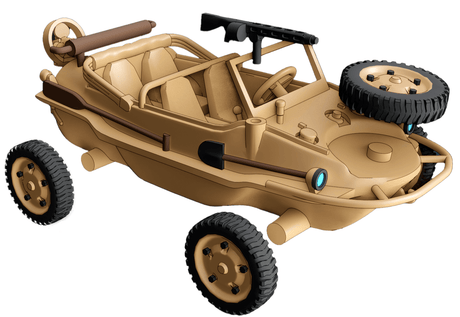 VW-Schwimmwagen-Modell-für-Wargaming