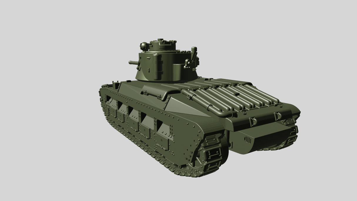 Detailgetreuer britischer Infanteriepanzer Matilda II Mk.II in Miniatur