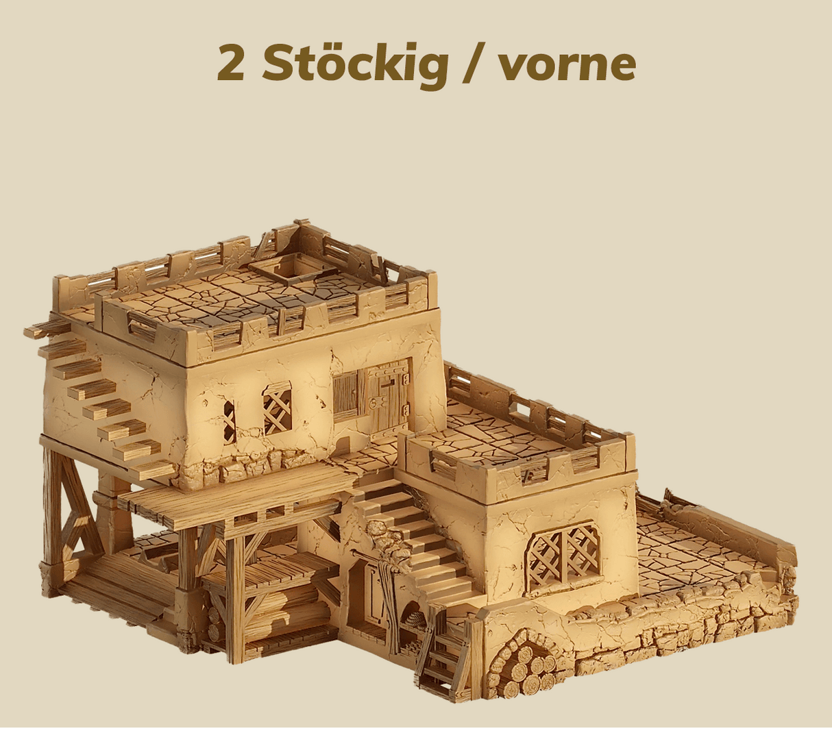 Tabletop Sägewerk im 28mm Maßstab