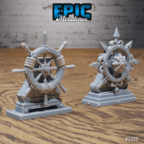 Spelljammer Ship Wheel 1