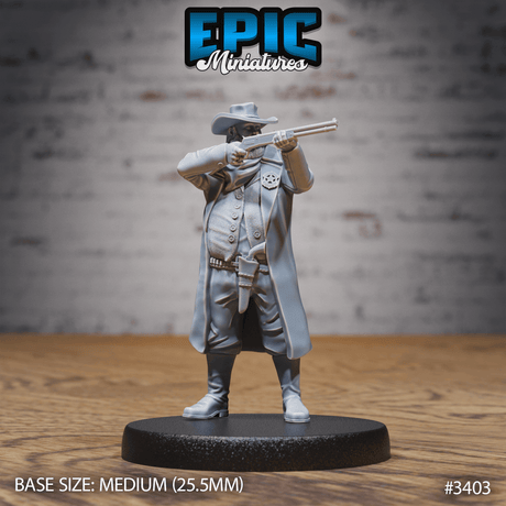 Marshal Miniatur in Aktion - Ein Meisterwerk der Tabletop-Kunst von Epic Miniatures