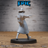 Epic Miniatures' Sheriff Female Figur in 3 Posen - Schießend, von hinten