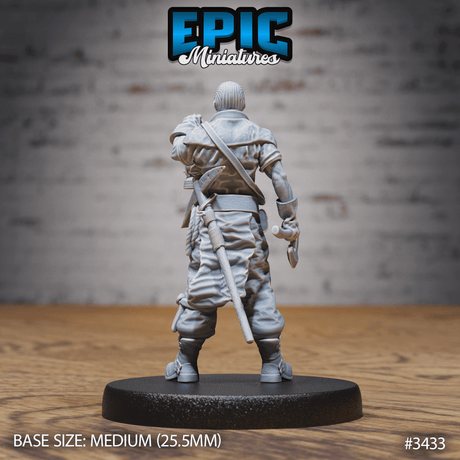 Unbemalter Goldsucher Miniatur von Epic Miniatures, perfekt für historische Tabletop-Spiele