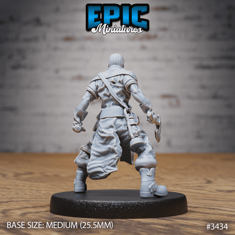 Goldsucher Miniatur in Aktion - Ein Meisterwerk der Tabletop-Kunst von Epic Miniatures