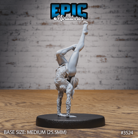 Tabletop Game Elf Hand Stand Rückansicht