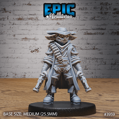 Kobold-Piraten-Schütze von vorne für Tabletop Miniatur