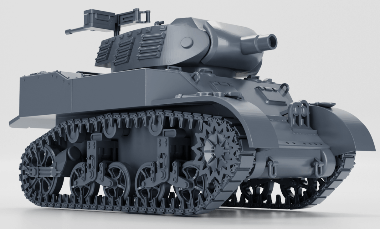 WWII-M8-Scott-Artilleriefahrzeug-Modell
