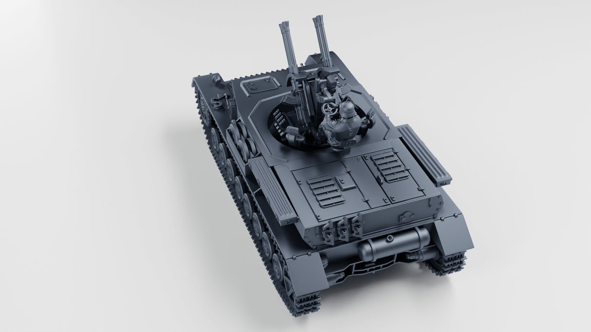 WWII-Flakpanzer-IV-Luftabwehr-Modellbau
