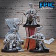 Gesamtansicht Verfluchter Zwergenlord für Tabletop Miniatur