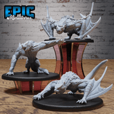 Gesamtansicht Kaiser-Wyvern für Tabletop Miniatur