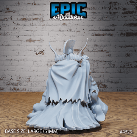 Gott Hades Avatar Magie von hinten für Tabletop Miniaturfigur