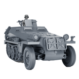 WWII-Sd-Kfz-250-1-Schützenpanzer-Modell