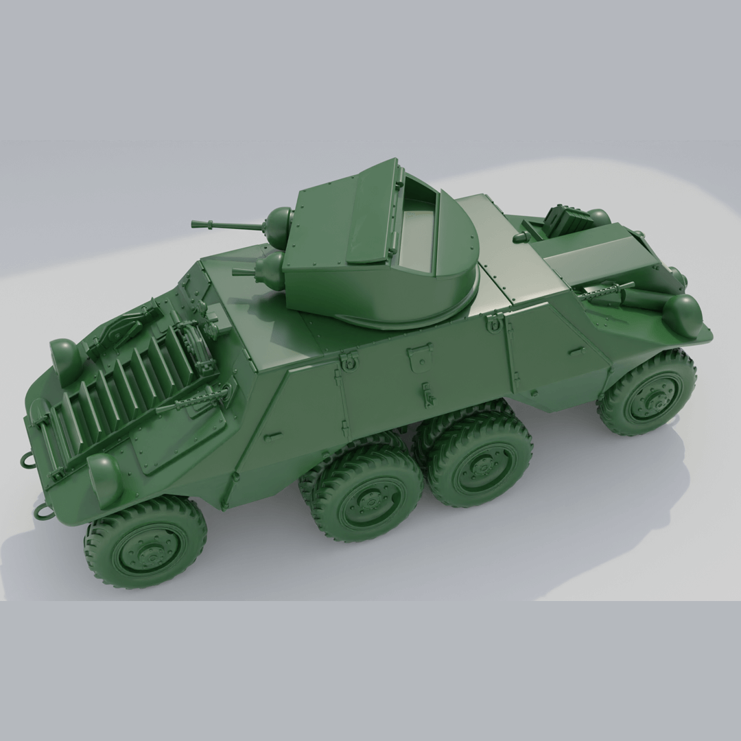 WWII-Steur-ADGZ-Armoured-Car-Modell
