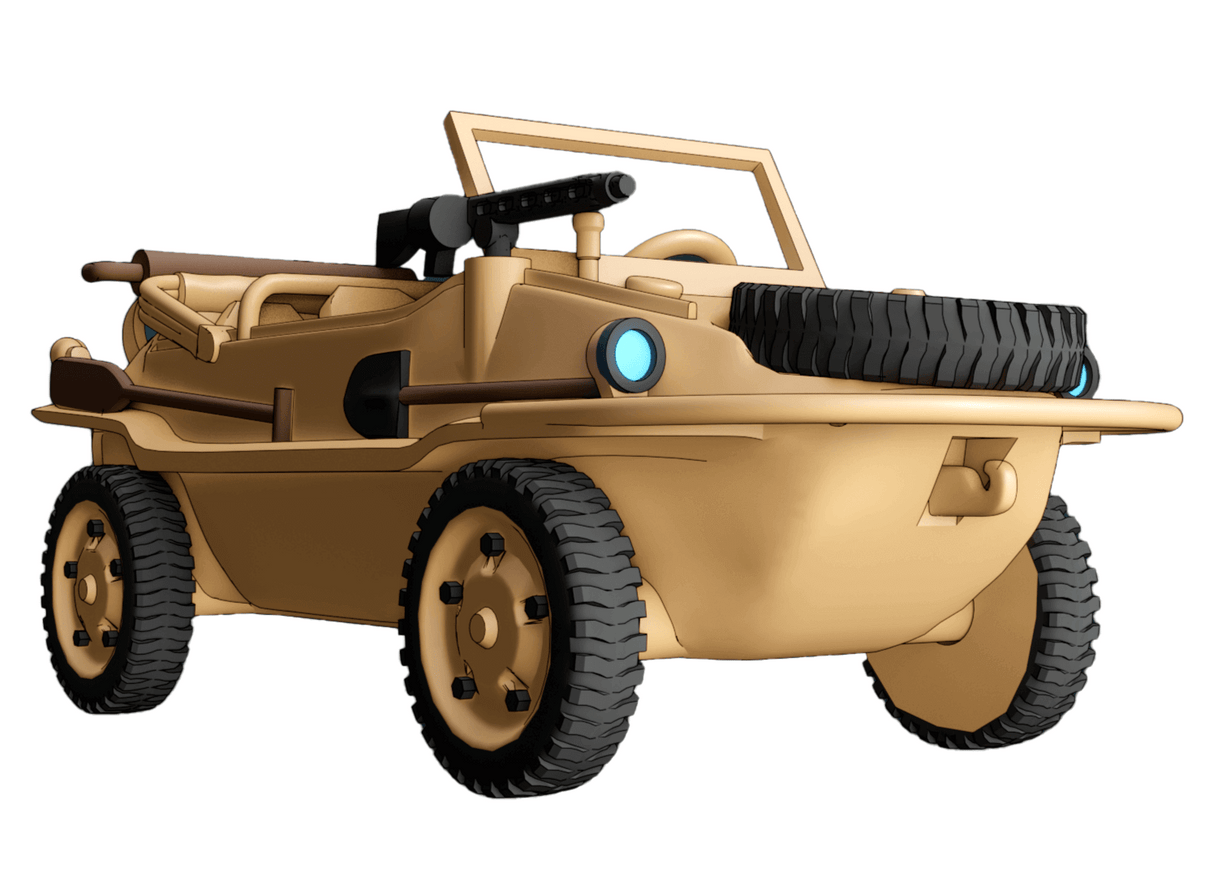 Amphibischer-VW-Schwimmwagen-Wehrmacht