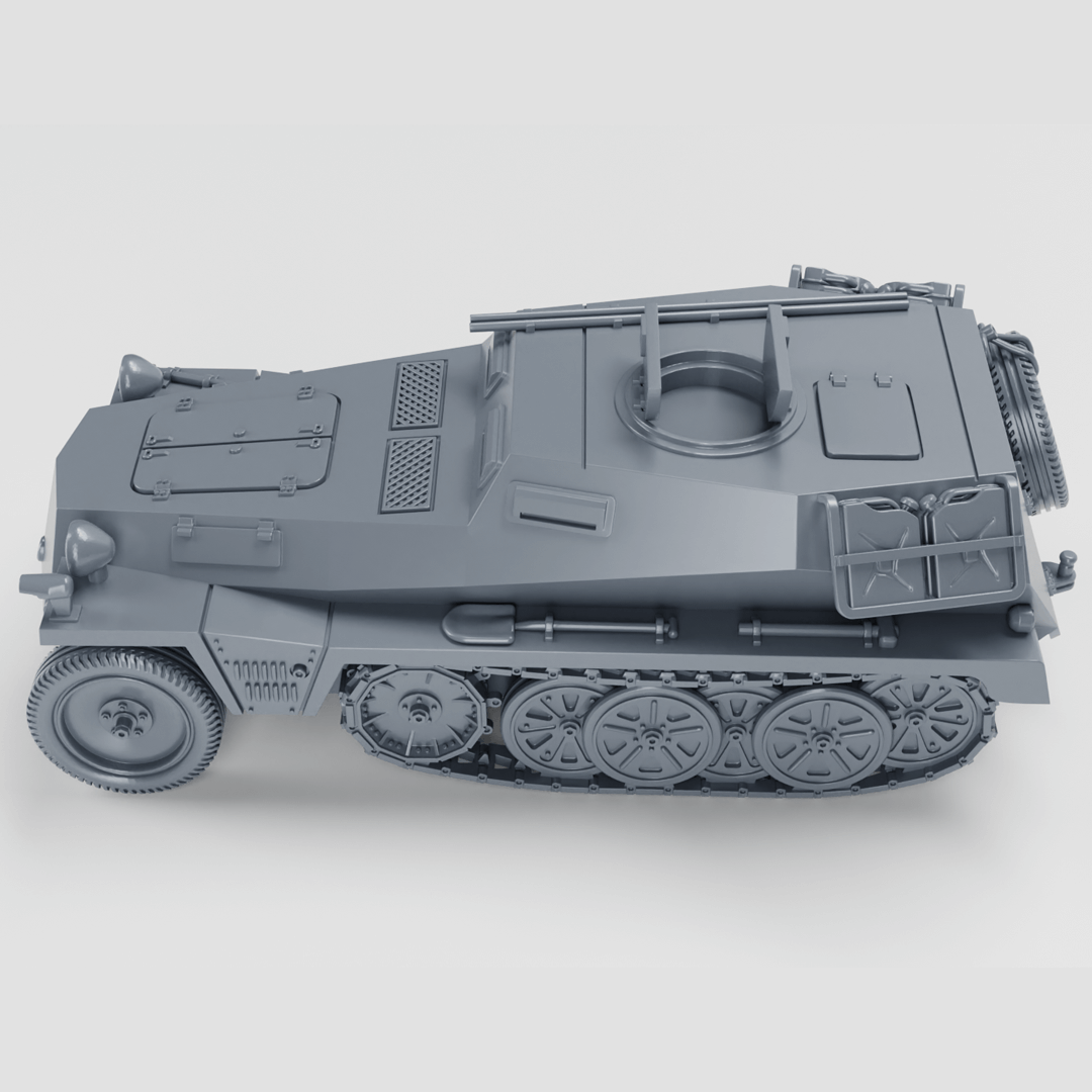 WWII-Sd-Kfz-253-Beobachtungswagen-Modellbau
