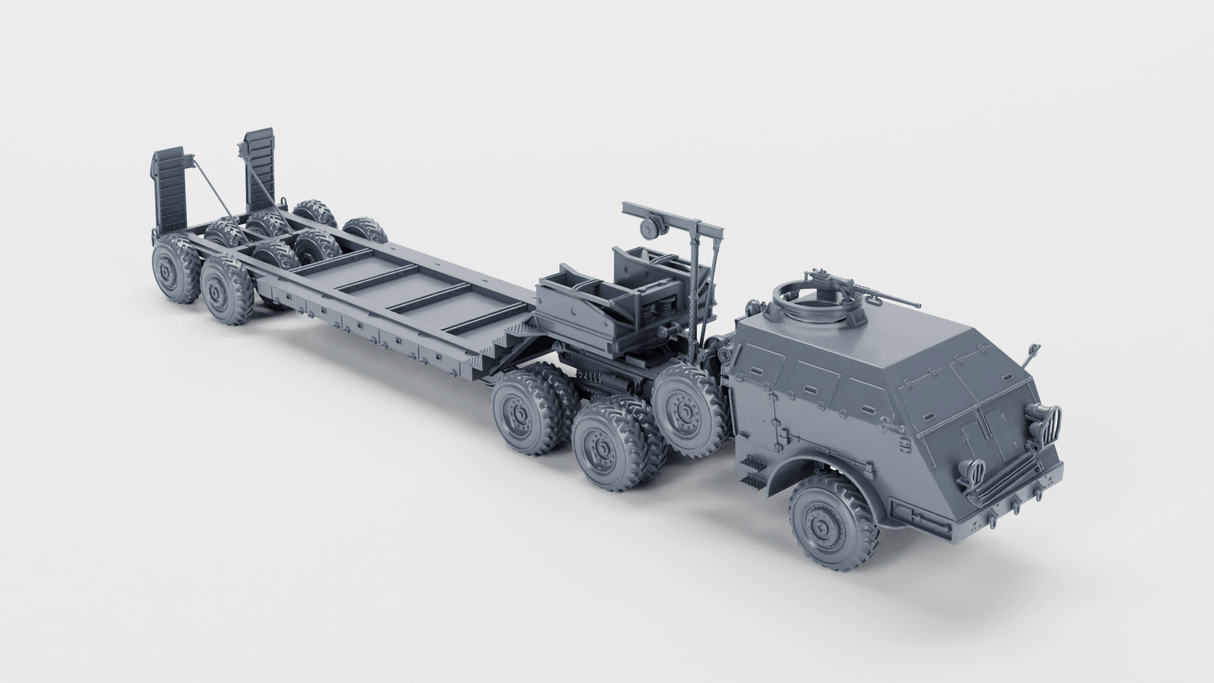 US-Schwertransportfahrzeug-M25-WWII-Modell
