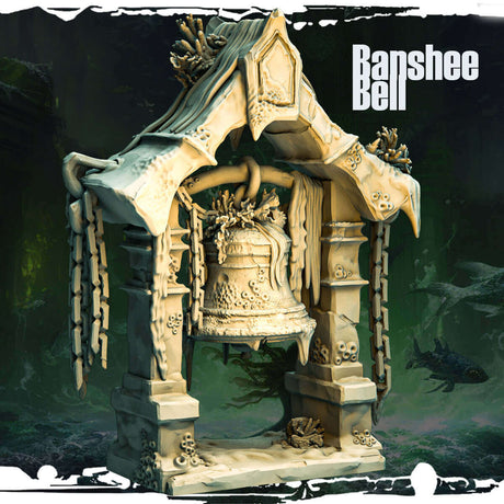 Terror on Cursed Waters Banshee Bell Tabletop Miniatur bemalbar