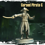 Terror on Cursed Waters Verfluchte Piraten Miniatur bemalbar B