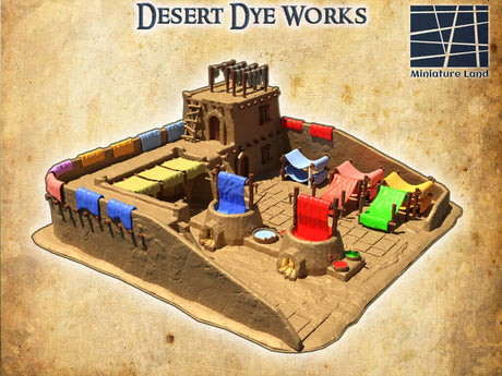 DESERT-DYE-WORKS für lebhafte Wüstenszenarien
