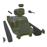 M3 Lee Medium Tank Modell, perfekt für Militärmodellbauer und Wargamer