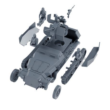 Sd-Kfz-251-17-mit-2cm-Flak-38-Wargame-Modell
