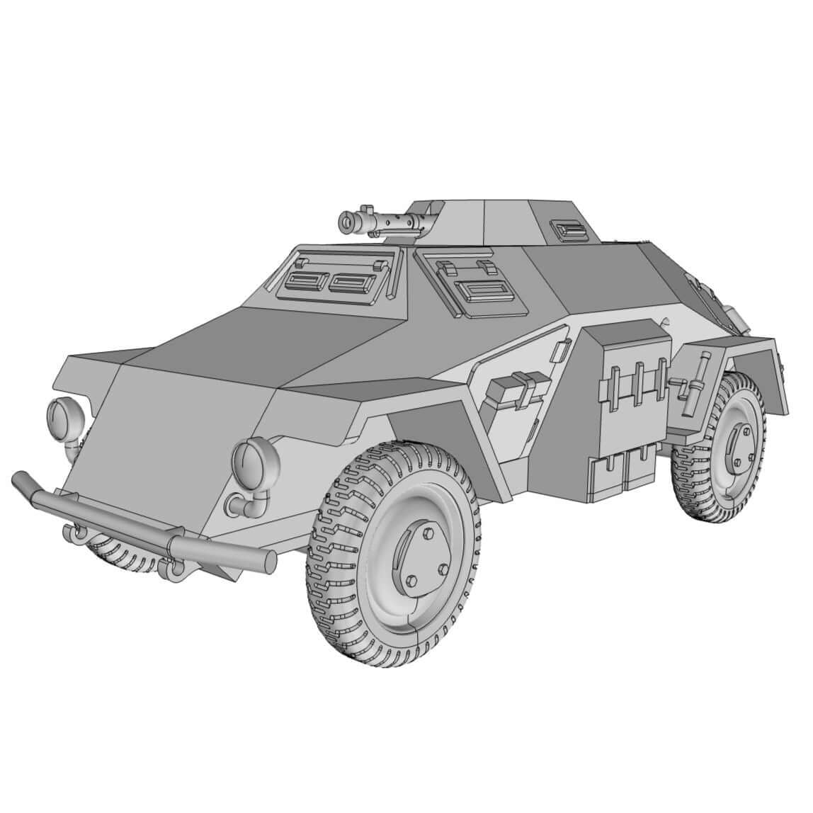 Sd-Kfz-221-Leichtes-Aufklärungsfahrzeug-WWII
