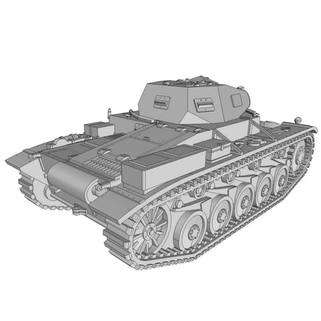 Pz-Kpfw-II-Ausf-C-historisches-Panzer-Modell-Wargaming