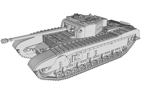 Black-Prince-Infanteriepanzer-A43-WWII-Modell
