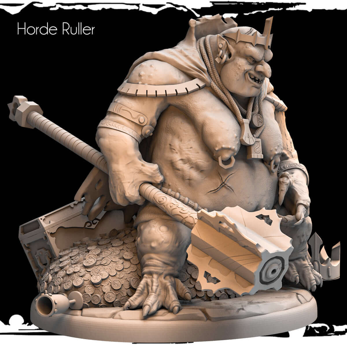 Horde Ruler bemalbare Tabletop Miniatur