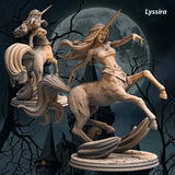 Lyssira – Le Centaure Maudit Miniature 75mm