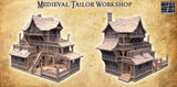 Medieval Tailor Workshop als vielseitiger Spielschauplatz
