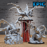 Gesamtansicht Verrottender junger Drache für Tabletop Miniaturen Sets