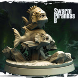 3 Piranhas Tabletop Miniaturen von Monolith Arts