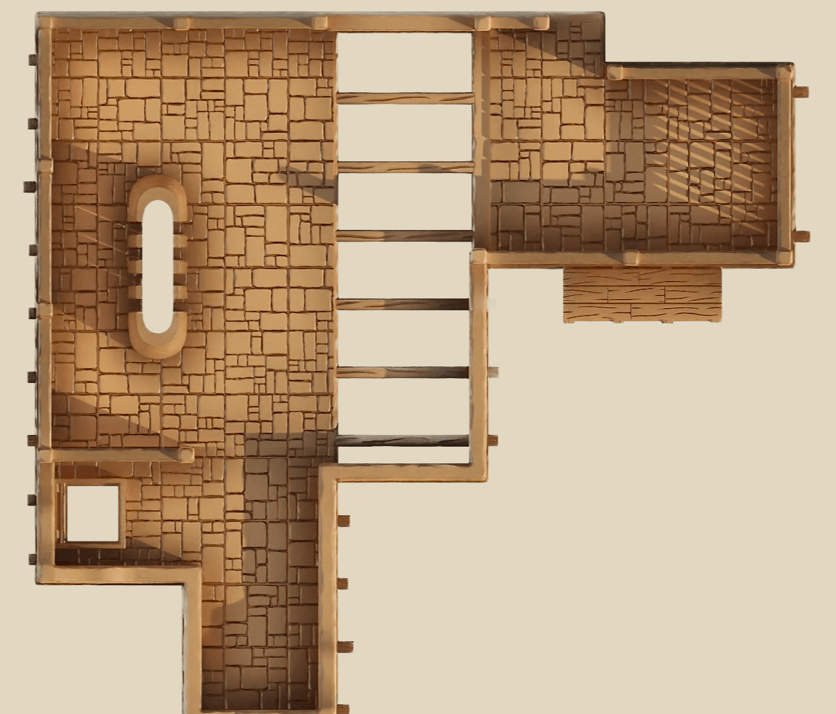 Freebooters Fate Stall-Terrainstück