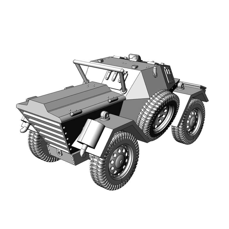 Lince Spähwagen Italien WWII für Tabletop-Spiele