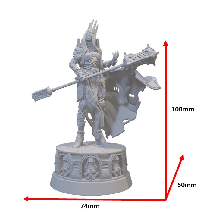 Mirael die Unheilslaterne bemalbare Miniatur