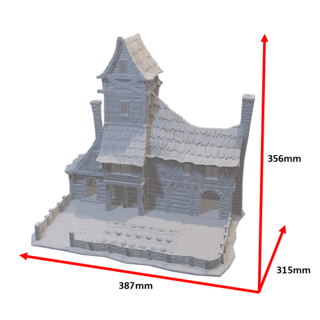 Robustes und realistisches Bauernhaus für Tabletop-RPGs