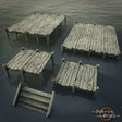 Pier-Terrain-Set - Tabletop Terrain in FDM gedruckt